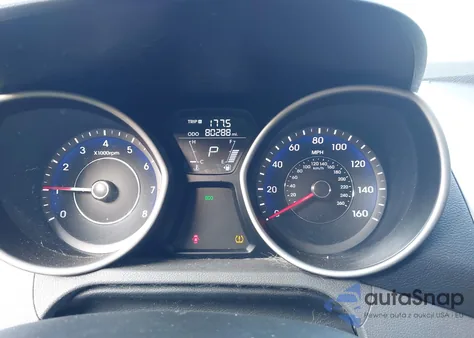 2013 Hyundai Elantra Gls из США, поврежденный, VIN KMHDH4AE6DU871782